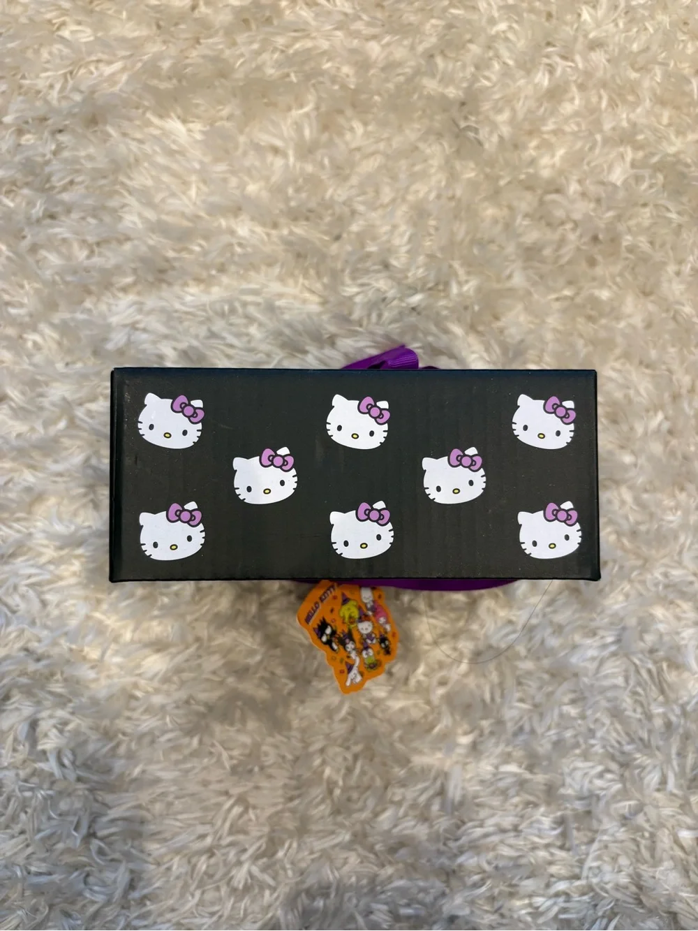 Hello Kitty Halloween Salt & Pepper Mini Figure Set Black Cat Pumpkin Skull Bow